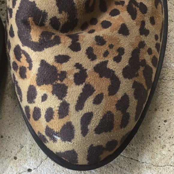 Dividcd. Leopard booties. 5 - Picture 2 of 4